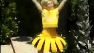 Cheerleader Darling Gets Laid Young