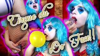 Insane Clown Kiwwi Sucks On Balloons + Cock! Mohu vynutit váš penis pop !?