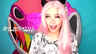 Belle Delphine Ass Bouncing and Ahegao