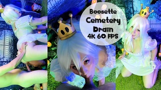 Teaser do Dreno do Cemitério Boosette 4k Omankovivi Cosplay Ahegao Halloween