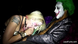 Leya Falcon Fucks a Black Clown