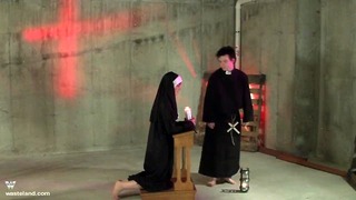 Nun Czcigodny Cosplay Fantazja religijna