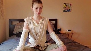 Rey Begs for Master Skywalkers Help