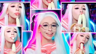 Schoolgirl Learns to Does Blowjob