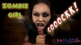 Zombie Babe hongerig naar lul!