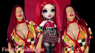 Barbie Bratz Goddess' Will Barbie Barbie Bratz fascinuje mysl-Fuck velká prsa