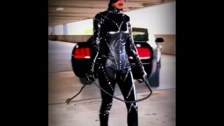 Kitty Lady Vibes Kitty Woman Latex Popular Costumes Catwoman Cosplay