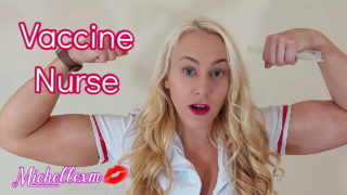 Covid Nurse Sits On You Face Muscle Milf Costume Muscle-Girl Femdom Covid