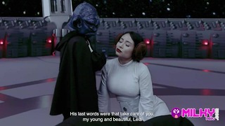 Semen Wars: el maestro Yoda se folla a la princesa Leia