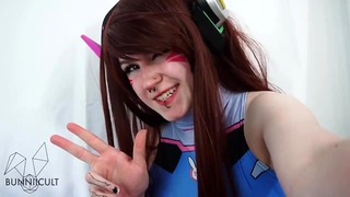 D.va Shows Off And Plays With Vibrator