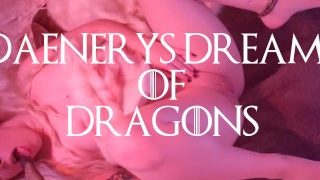 Daenerys Dreams Of Dragons adolescente Daenerys Daenerys Cosplay Brinquedos para adultos Daenerys Targaryen