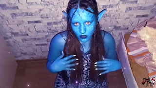 Deep Bj From Neytiri Parody Prova a non sborrare Amatoriale di 18 anni Avatar Big Dick
