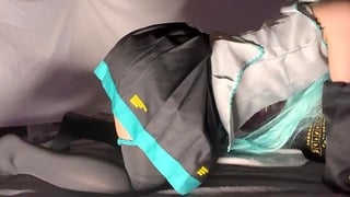 初音ミク コスプレ 想像を掻き立てる フェラチオ Hatsune Miku Blowjob Famous Costumes Japan Cosplay