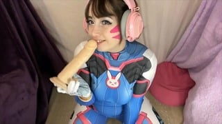 D.va Skull Fuck Fairyfrogqueen Face Fuck Ahegao D.va Babe Fairy Queen