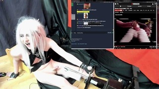 Máquina de foda Cumpilation!!! - Transgirl Cosplay Compilação Anal Coitus Machine Jizz Com Pocket Vagina Dildos!