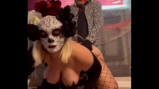 Fucking Milf On Halloween Party