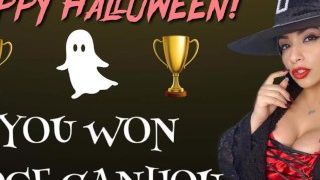 Halloween Cock Hero Evolution Game Naughty Witch Cosplay Try Not To Cum