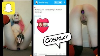 Harley Quinn   Poison Ivy Domme Sub Anal Snapchat 拡張プレビュー