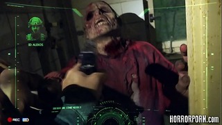 Порно жахів Zombie Professional Zombie Кінк Анальний Груповий секс