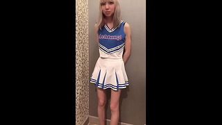 Thai Idol Mayuka Cheer Girl Del 2 Slag, Stående Doggy, Vaginal Cum Shot I Sängen. Pov.