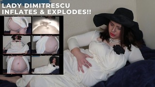 Lady Dimitrescu nadmuchuje i eksploduje!!