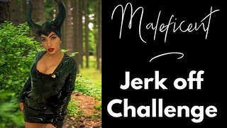 Malévola Joi Português – Jerk Off Challenge muito duro