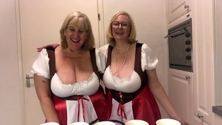 Oktoberfest – 2 prsaté polonahá blondýnky