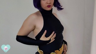Raven Fucked Beastboy Until He Jizz Inside Her Pussy- Teen Titans Cosplay