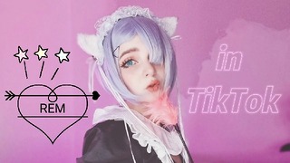 Rem Playing With Pussy And Posing In Tik Tok 18+