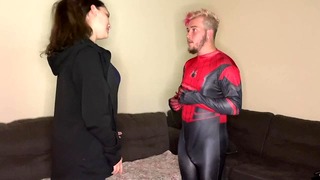 Spiderman Cosplay *Huge Semen Shot*