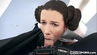 Pornstar Wars - Anal prinsesse Leia
