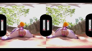 鉄拳Xxx Cosplay VR ポルノ – VR はあなたを行動に駆り立てます – 今日それを体験してください!