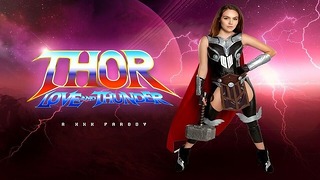 Din fuck med Freyen Parker som Jane Mighty Thor vil blive ekstraordinær Myth Vr Porno