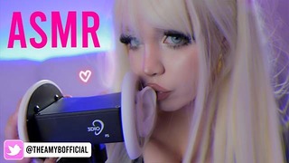 Big Tits Blonde Girl Wants To Lick You *Asmr* 3Dio Microphone Asmr Amy B