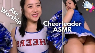 Cheerleader Ass Bounces In Your Face -Asmr- Kimmy Kalani