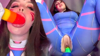Dva Overwatch Hard Fucking A Tight Pussy Real Orgasm