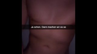 Une pom-pom girl allemande veut baiser un camarade d'école sur Snapchat