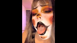Sextpanther: Flamefairy I Love Being A Messy Little Clown Slut