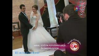 Турецкая невеста с вырезом блузки