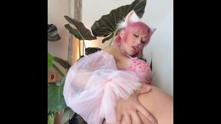 Your Kitty Eared Gf Shows Off Her Pussy And Ass