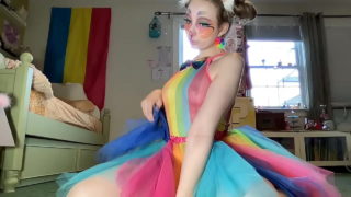 За кулисами, видео Live Rainbow Bunny, часть 2