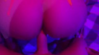 Glow – Horny Inked Babe Sucks And Twerks on a Lucky Cock