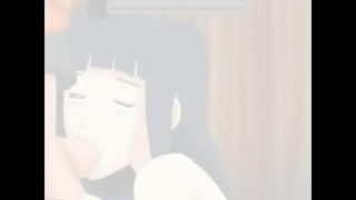 Hinata делает минет Naruto