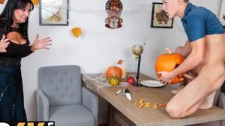 Mature4K. The Pumpkin Was Fucked. Stepmom Was Fucked. The Stepson Was Fucked.