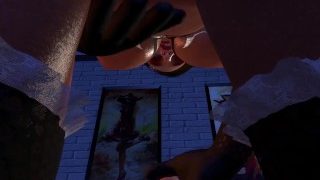A Maid Serves Her Master With A Hand Job