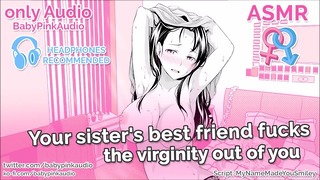 Asmr – O melhor amigo da sua irmã tira a virgindade de você Roleplay de áudio