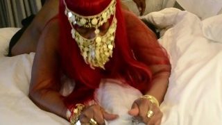 Bad Bitch With A Gold Mask On