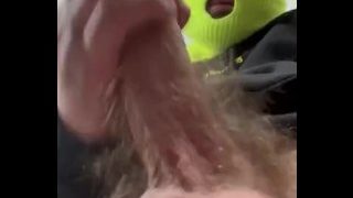 Crazy Boy With Mask Cums Jeho Hardcore Monster Cock Jerking Off. Obrovské gule Gotické Papi Da Prezo