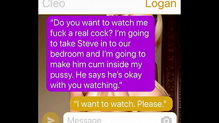 Cuckolding My Hubby: Sexting Fantasy Roleplay