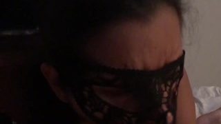 Cum Hungry Masked Latina Slut Drains Cock